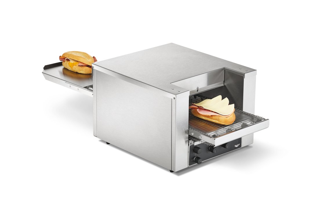Tostador de Cinta Elétrico 2800W para Snacks e Queijo Fundido