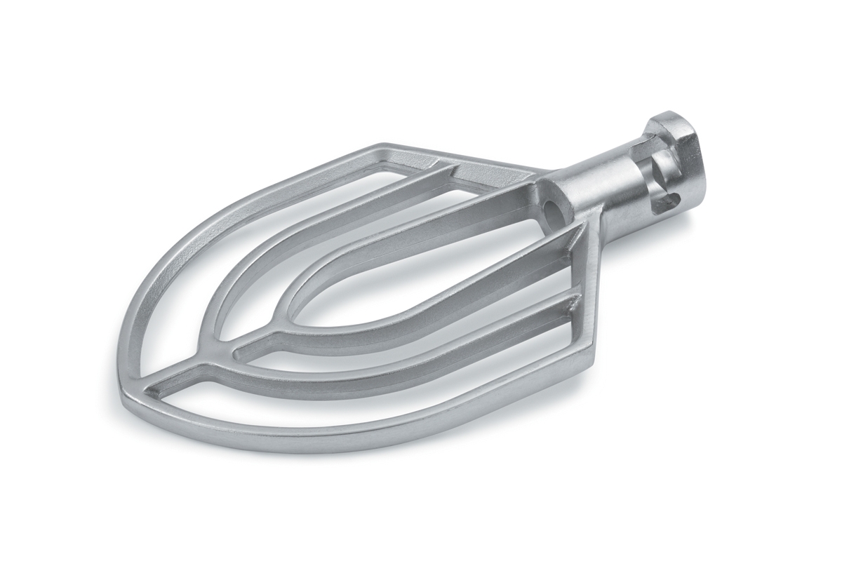 Espátula Inox para Amasadora de 6.6 Litros - 158x203mm