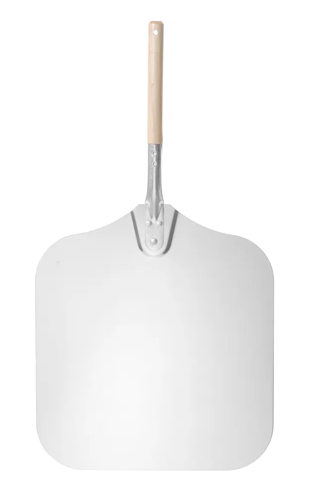 Pá para Pizza Quadrada com Pega Curta 355x710mm