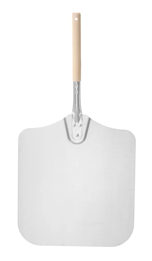 Pá para Pizza Quadrada com Pega Curta 355x710mm