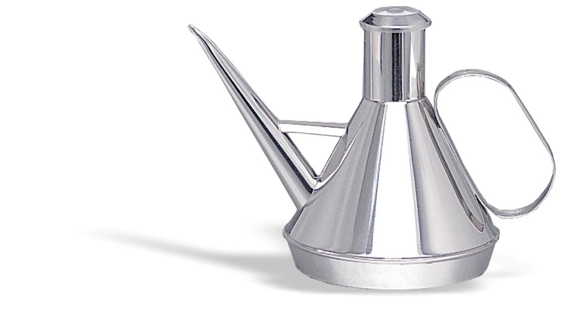 Azeiteira Aço Inoxidável 1 L — Serviço de Mesa Profissional