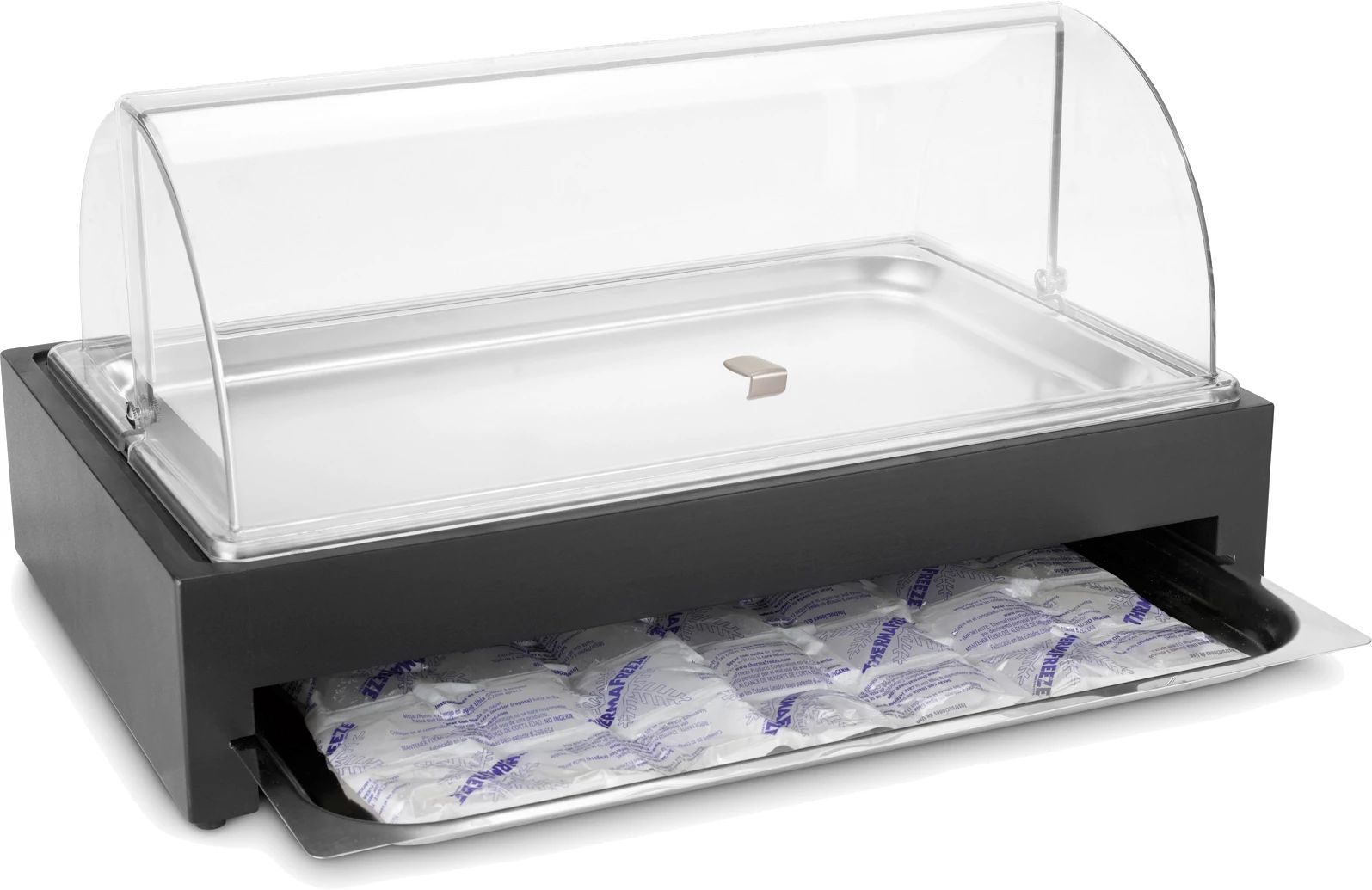 Elevador de Buffet Madeira Preto 47x26x20 cm