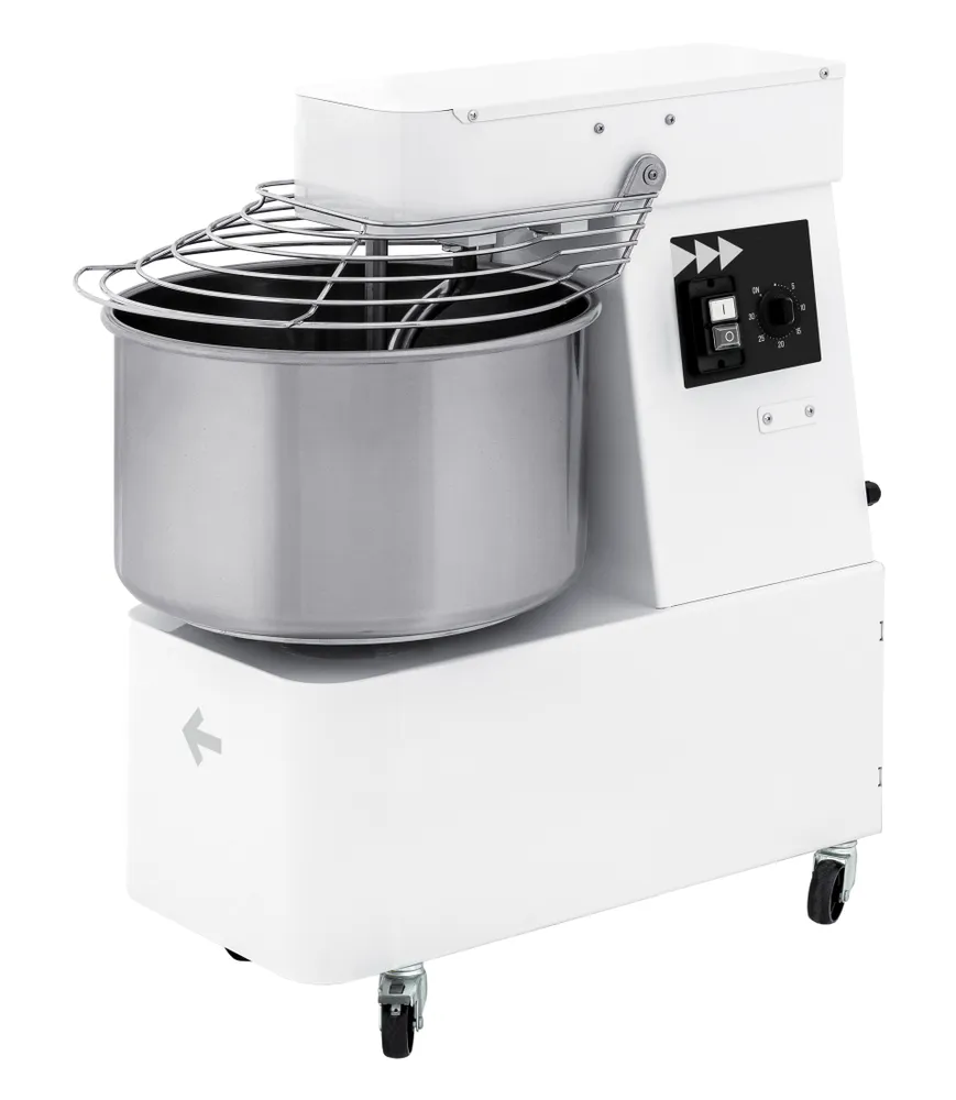 Misturador Espiral 48L 128 kg/h, 2 Velocidades, 400V