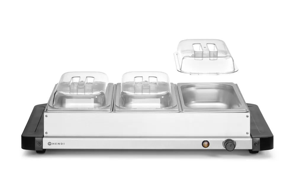 Aquecedor de Alimentos Elétrico 230V 400W para Buffet 657x381mm