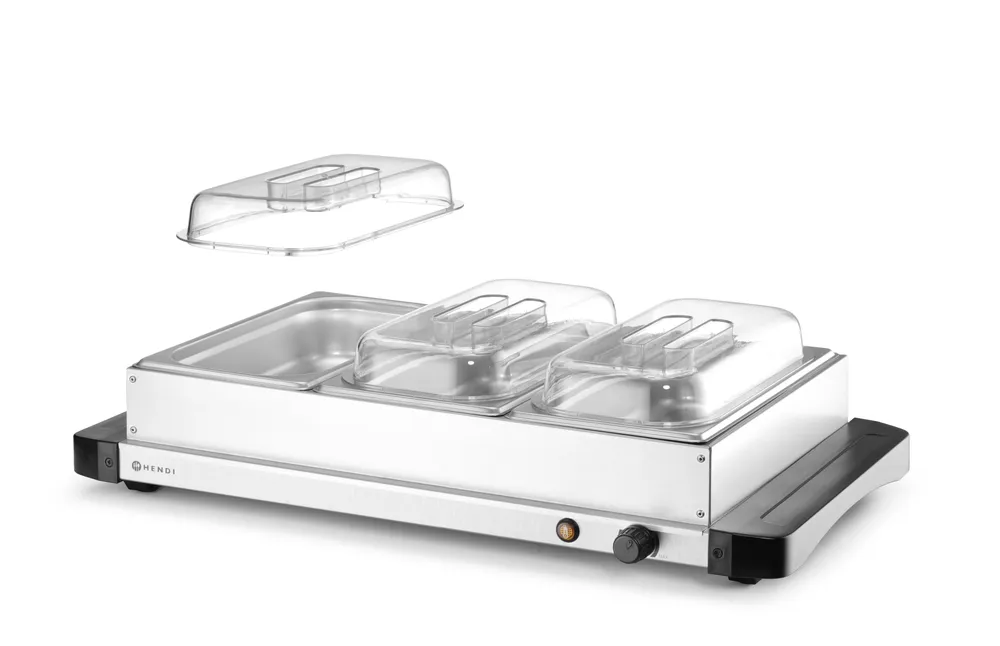 Aquecedor de Alimentos Elétrico 230V 400W para Buffet 657x381mm