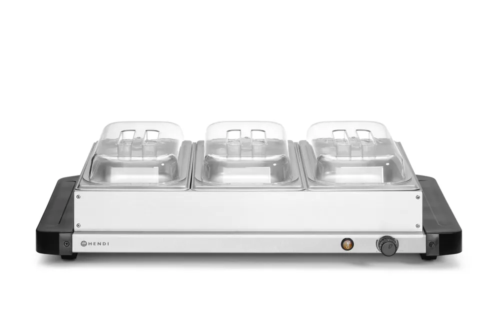 Aquecedor de Alimentos Elétrico 230V 400W para Buffet 657x381mm