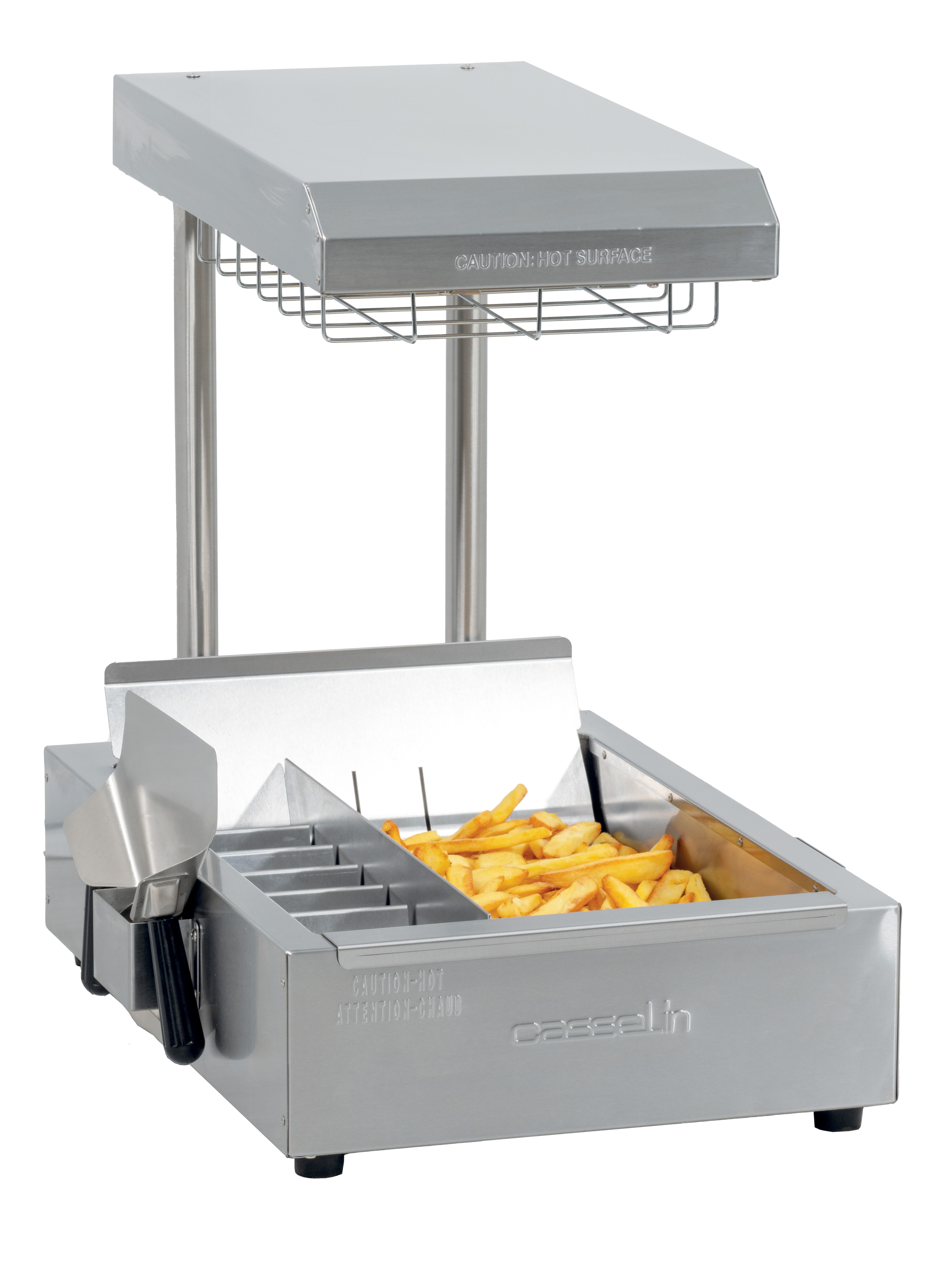 Aquecedor de Batatas Fritas Elétrico com Quartzo - 504x625x636 mm