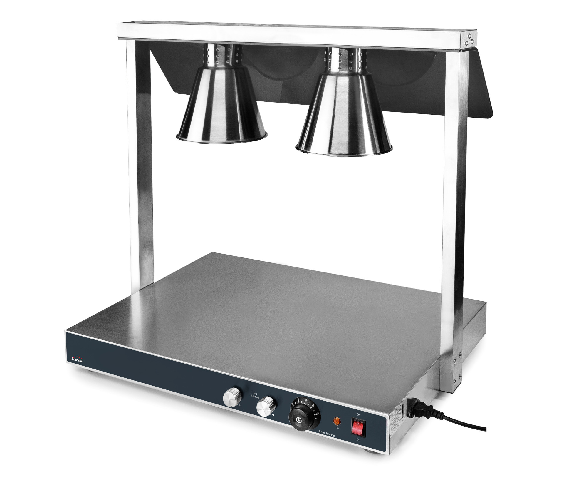 Aquecedor Buffet Elétrico Duplo 78x53x70 cm para Serviço de Sala