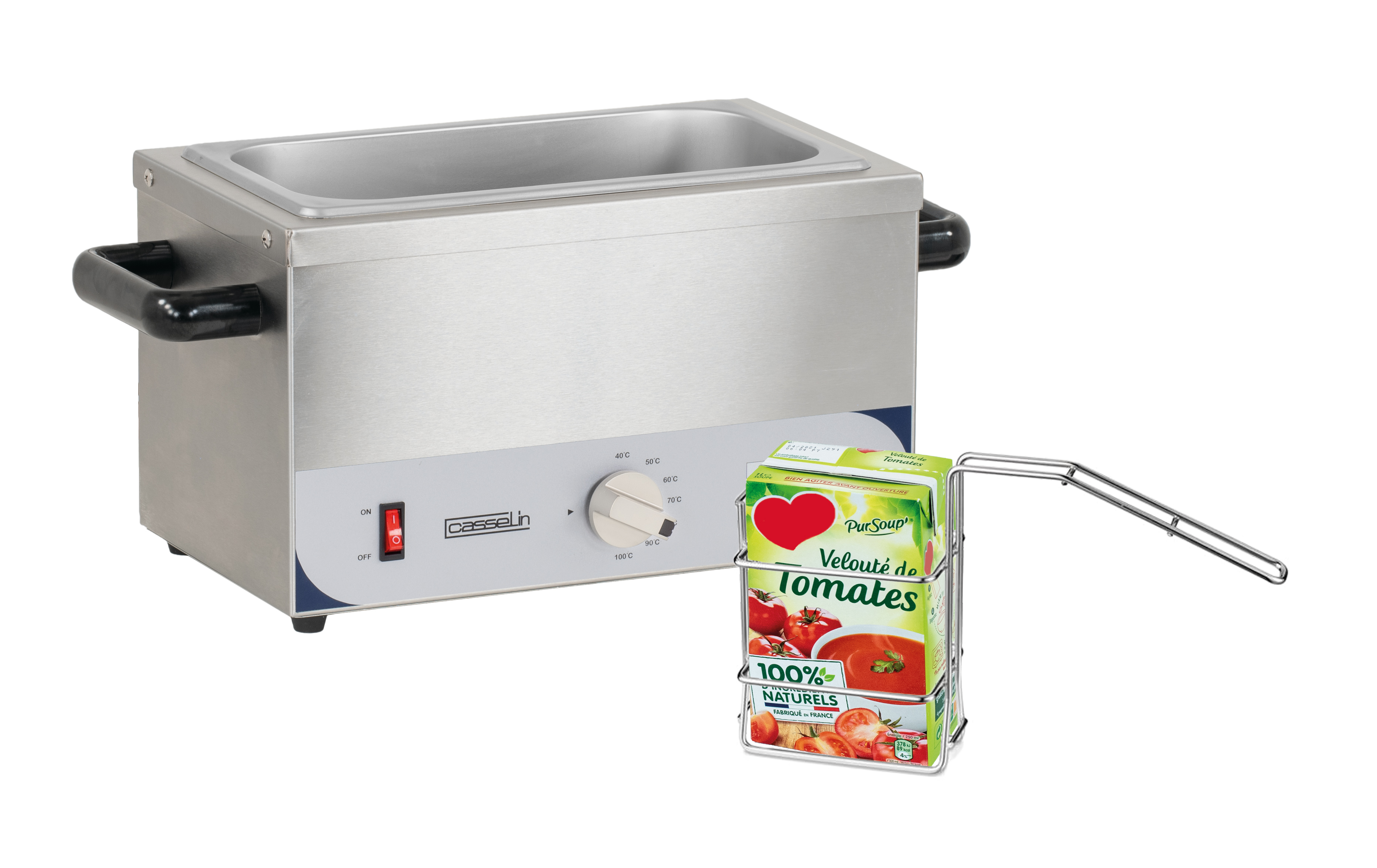Aquecedor de Leite e Ovos Profissional GN 1/3 - 1250W