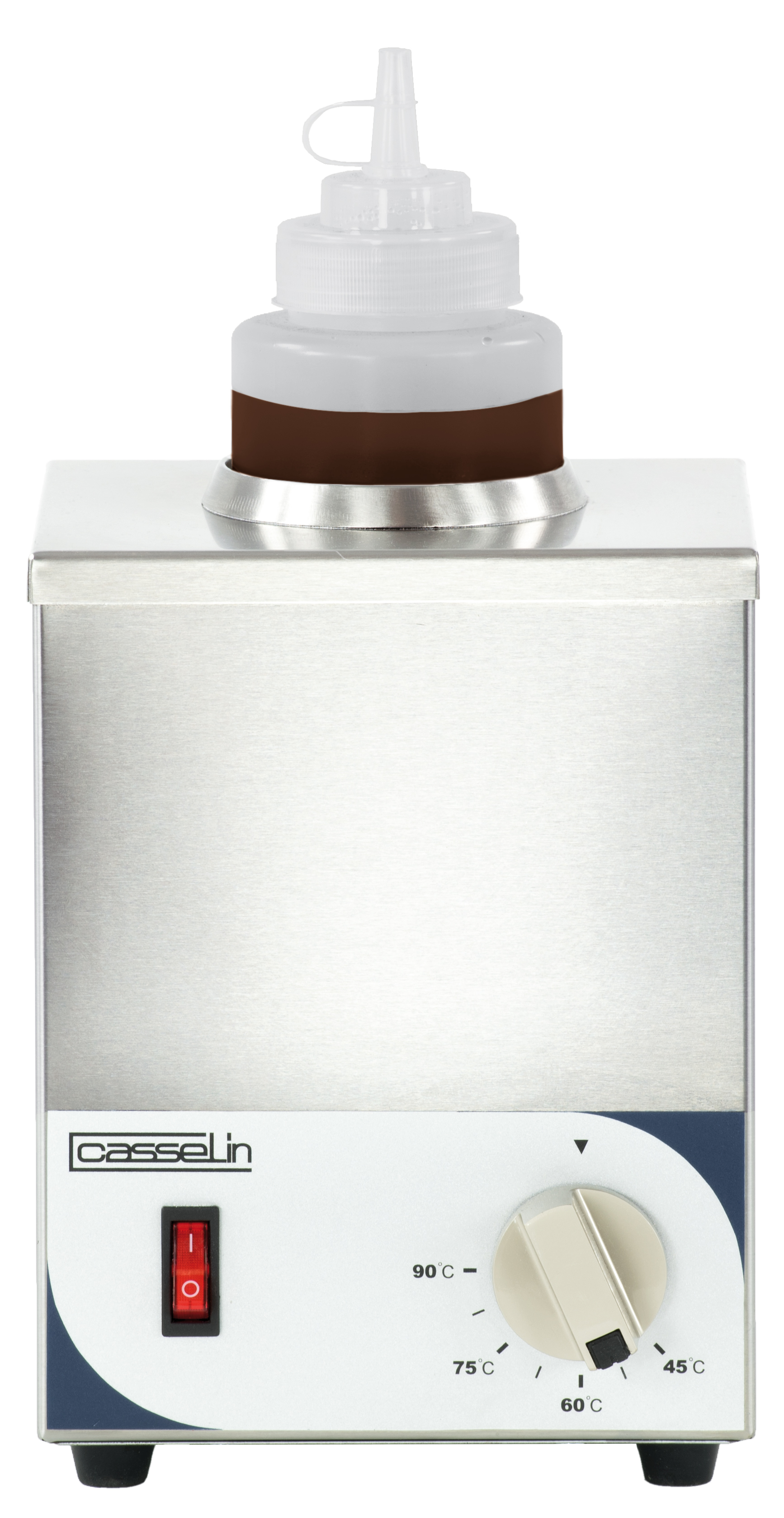 Aquecedor de Molhos Elétrico para Toppings Inox 200W