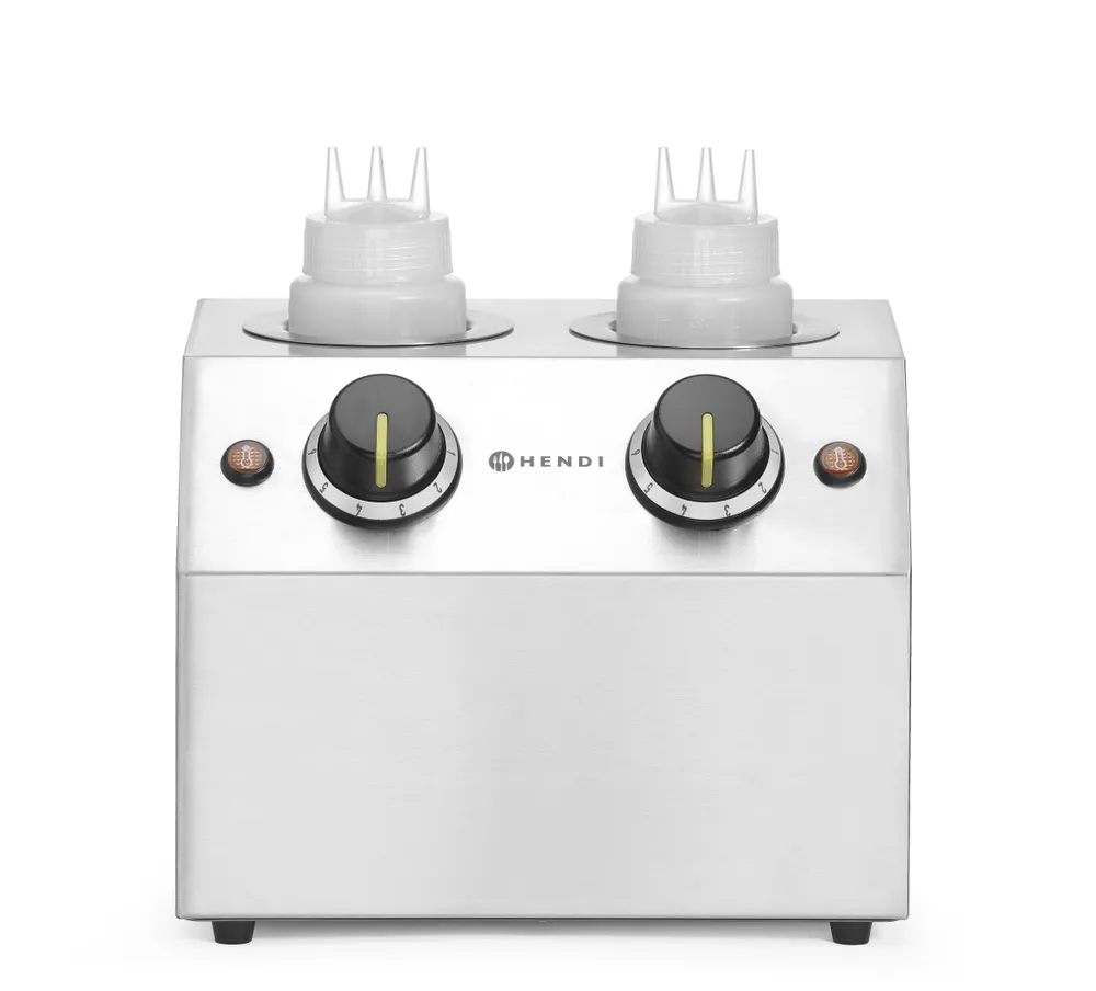 Aquecedor de Molhos Elétrico 2x0,65L para Bancada