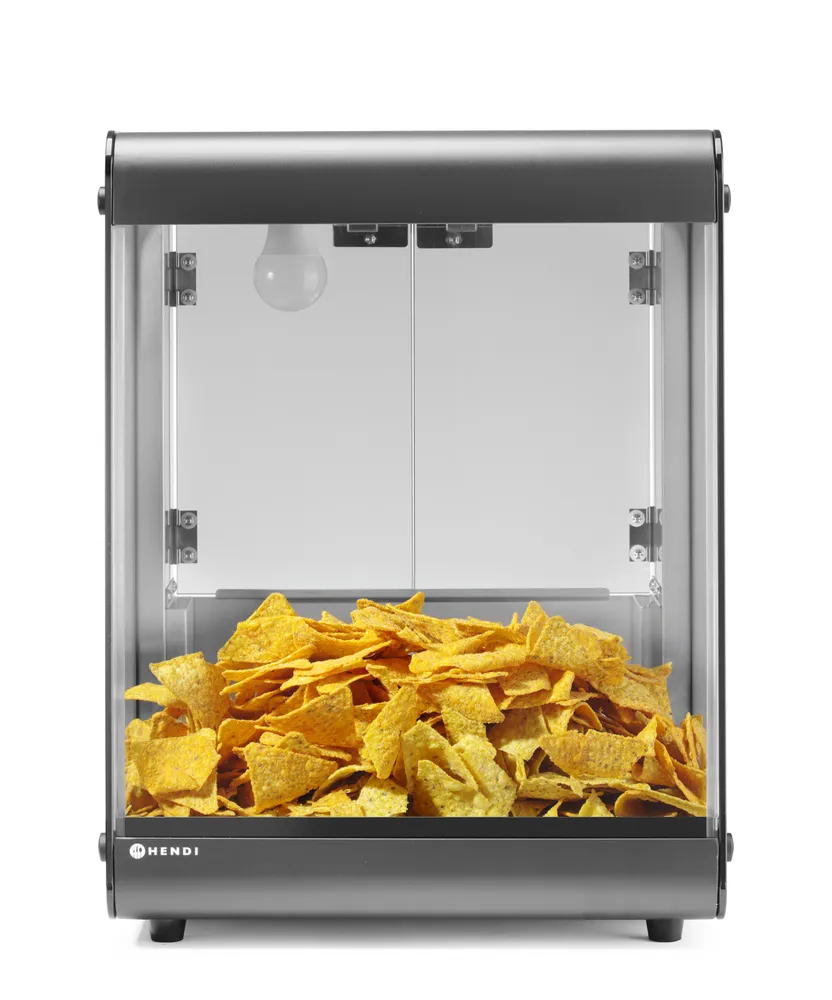 Aquecedor de Nachos 35L Elétrico 500W para Serviço Rápido