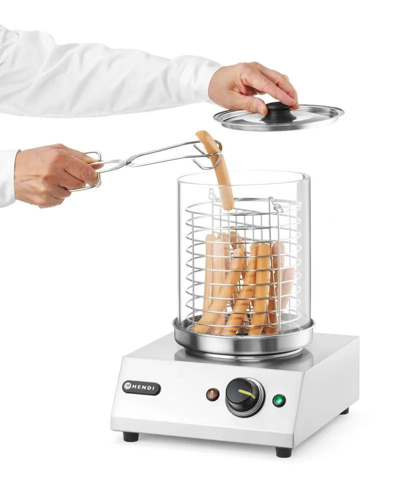 Aquecedor de Salsichas Elétrico 450W - 239x335x470mm