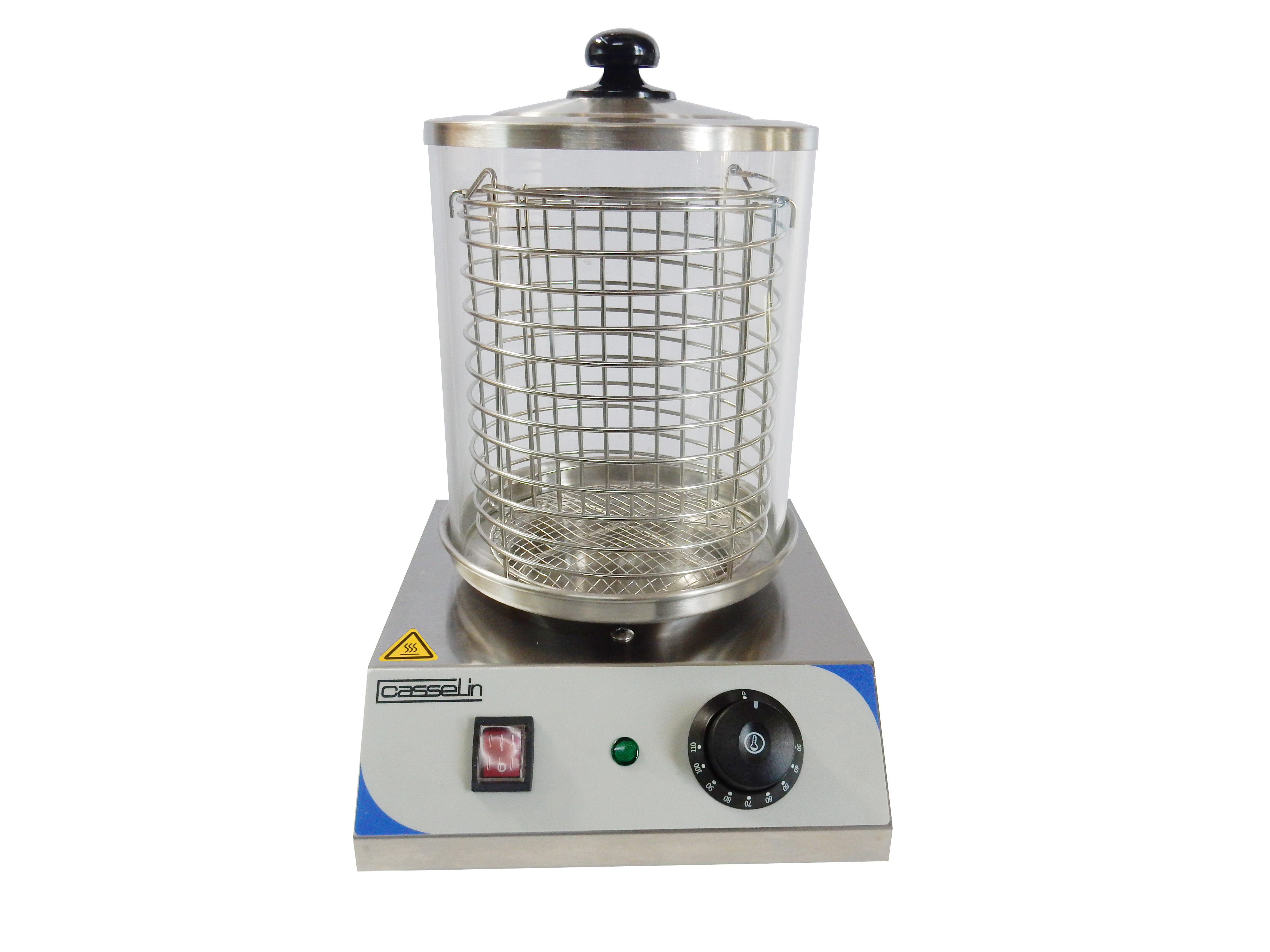 Aquecedor de Salsichas Elétrico Compacto para Snack-Bar