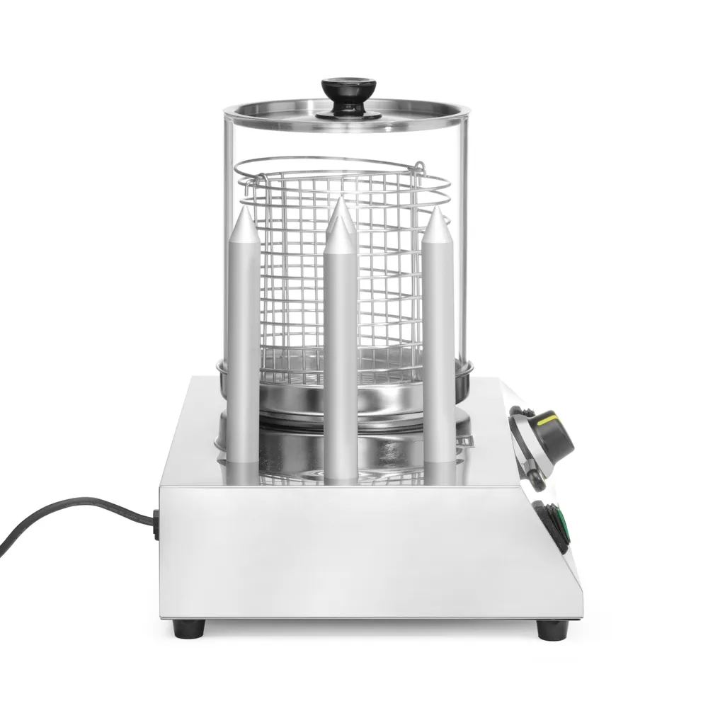 Aquecedor de Salsichas e Pães Elétrico para Cachorros Quentes