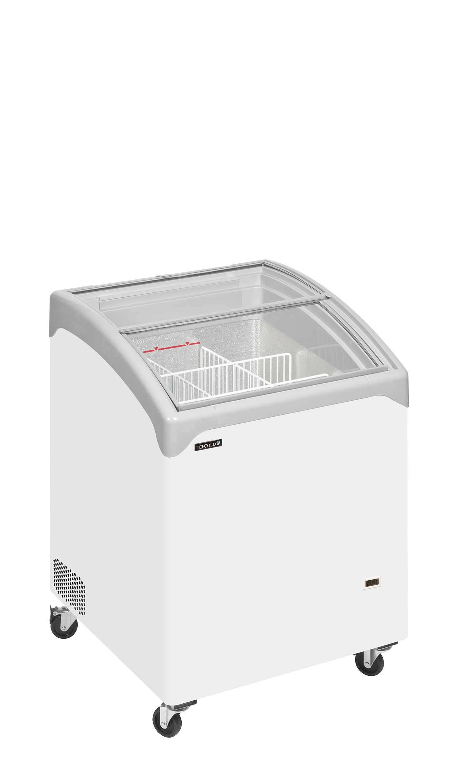 Arca Congeladora Expositora de Gelados 115L -24/-14°C NIC101SCEB