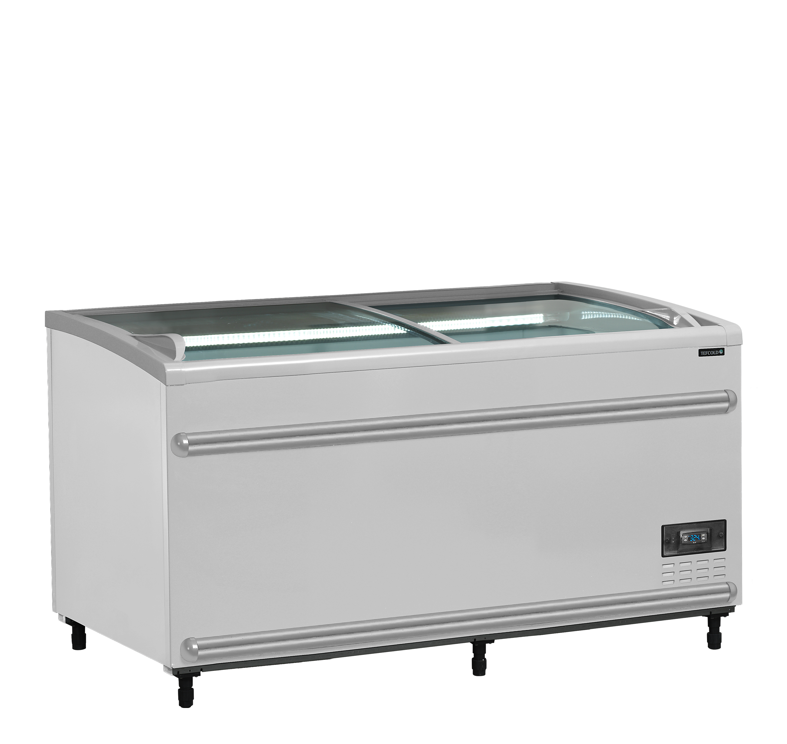 Arca Ilha Bitemperatura SFI145-CF VS 422L - Vidro Curvo