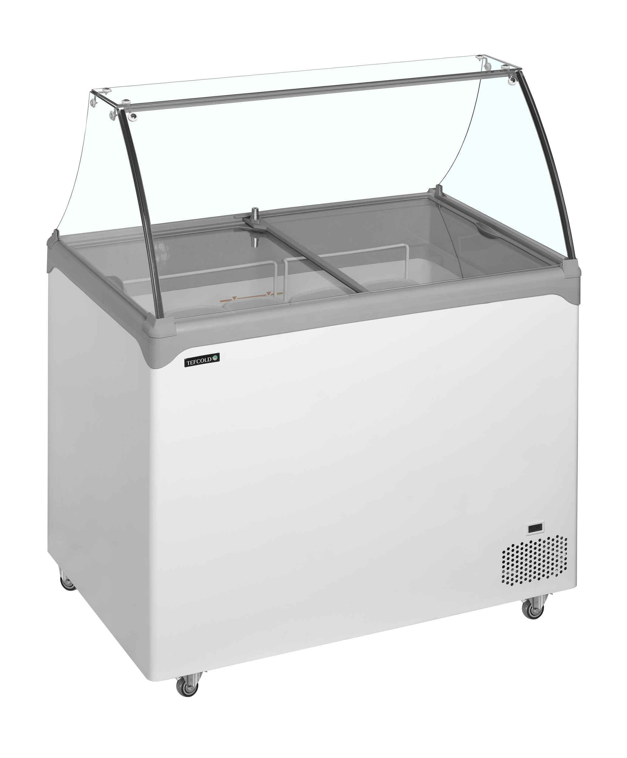 Armário Expositor de Gelados Estático 288L -24/-14°C