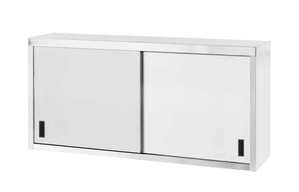 Armário Suspenso Inox Portas Deslizantes 1200x400x600mm