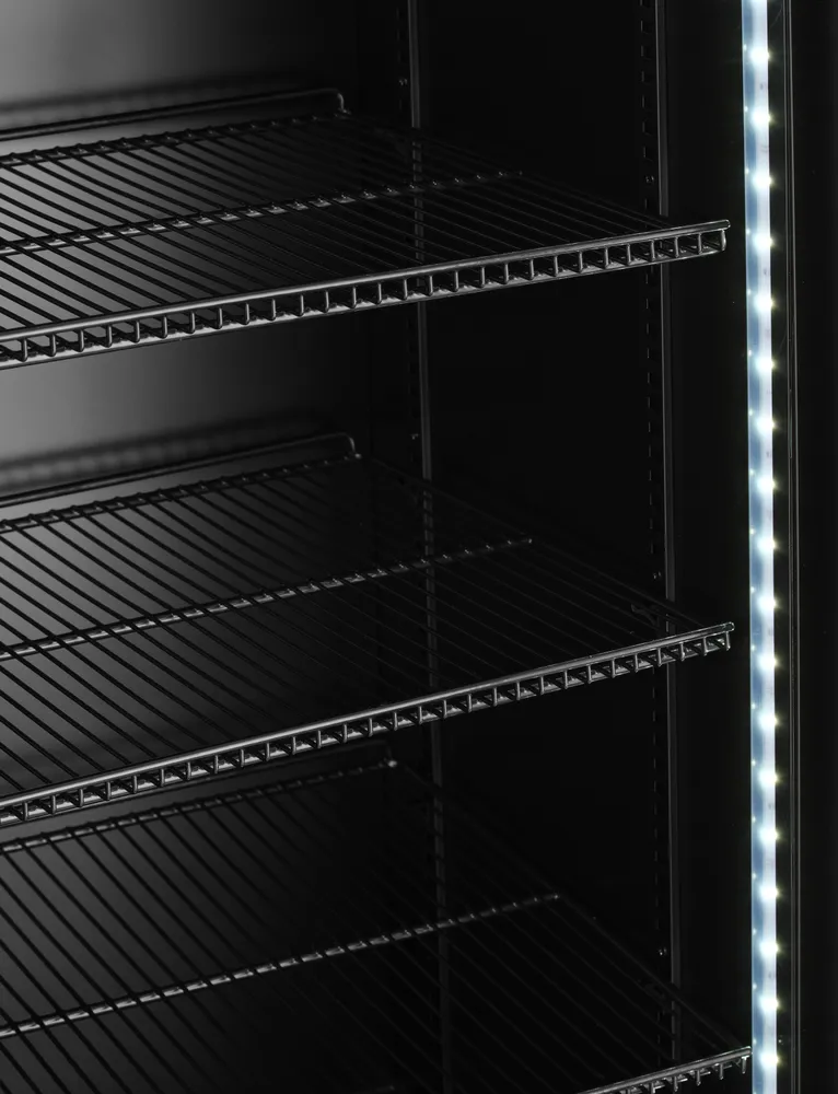 Frigorífico de Bar 512L 2 Portas com Painel Iluminado