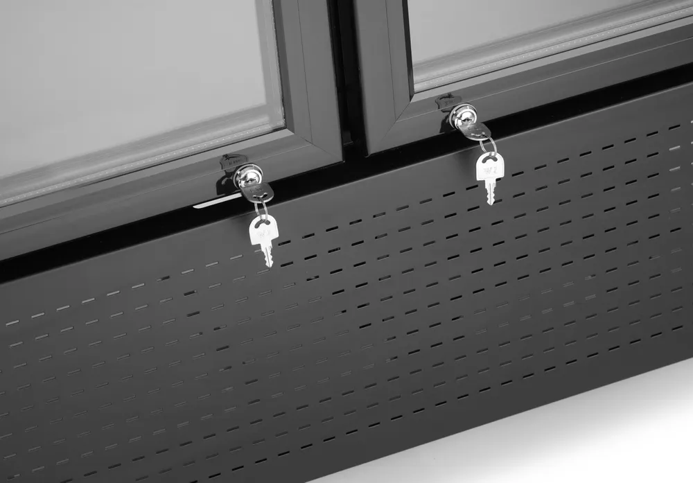 Frigorífico de Bar 512L 2 Portas com Painel Iluminado