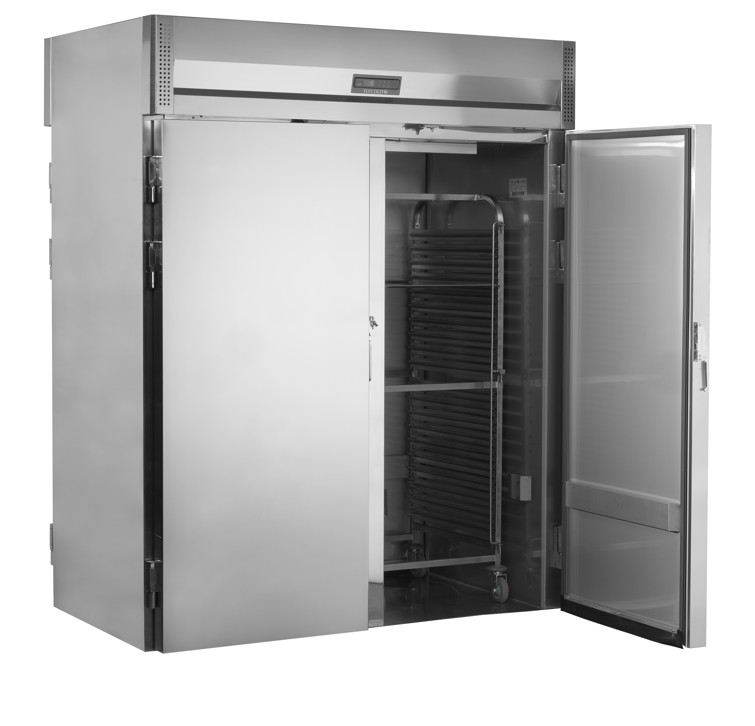 Armário de Refrigeração para Carrinhos GN2/1 Dupla Entrada 2070L
