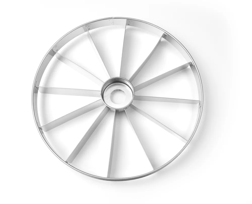 Aro Corta-Tarte Aço Inoxidável ⌀320mm para 12 Porções