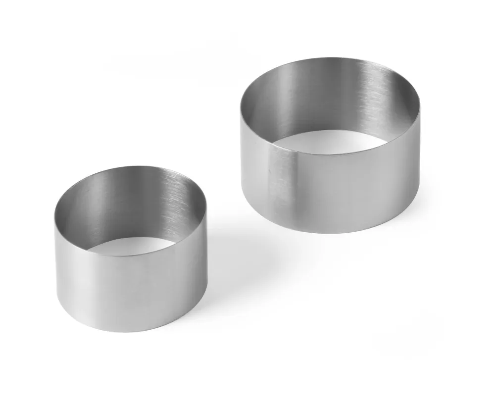 Aro Redondo para Empratar Aço Inoxidável ø70x45mm