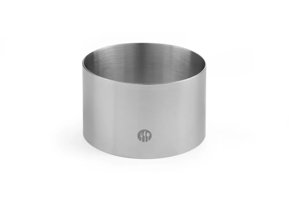 Aro Redondo para Empratar Aço Inoxidável ø70x45mm