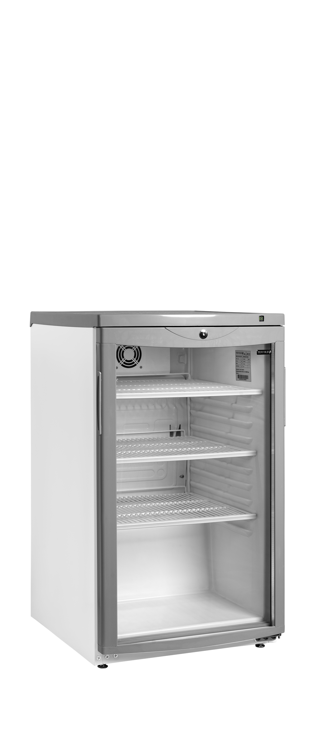 Arrefecedor de Garrafas BC145 Compacto 105L com Porta Curva
