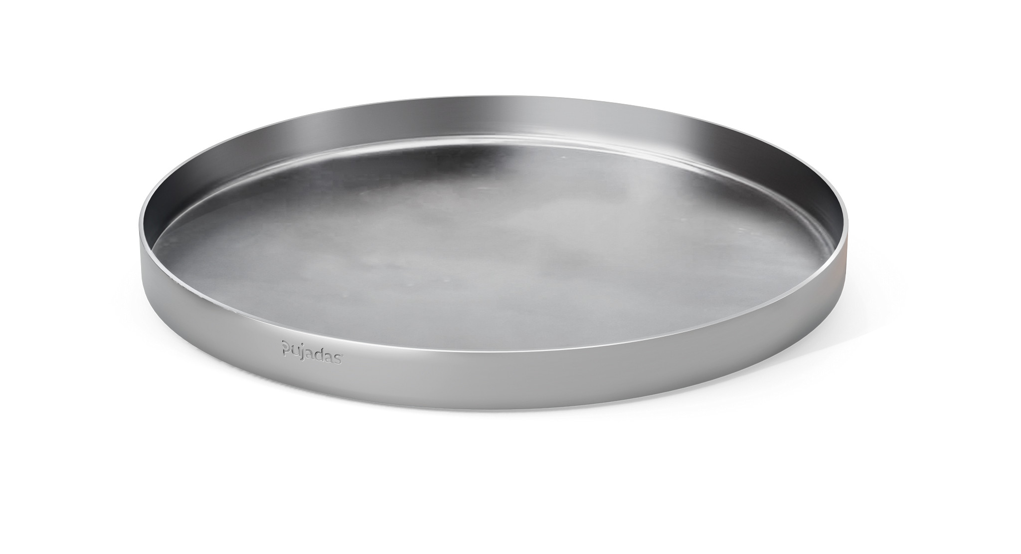 Assadeira Redonda 30 cm Aço Inoxidável para Forno Profissional