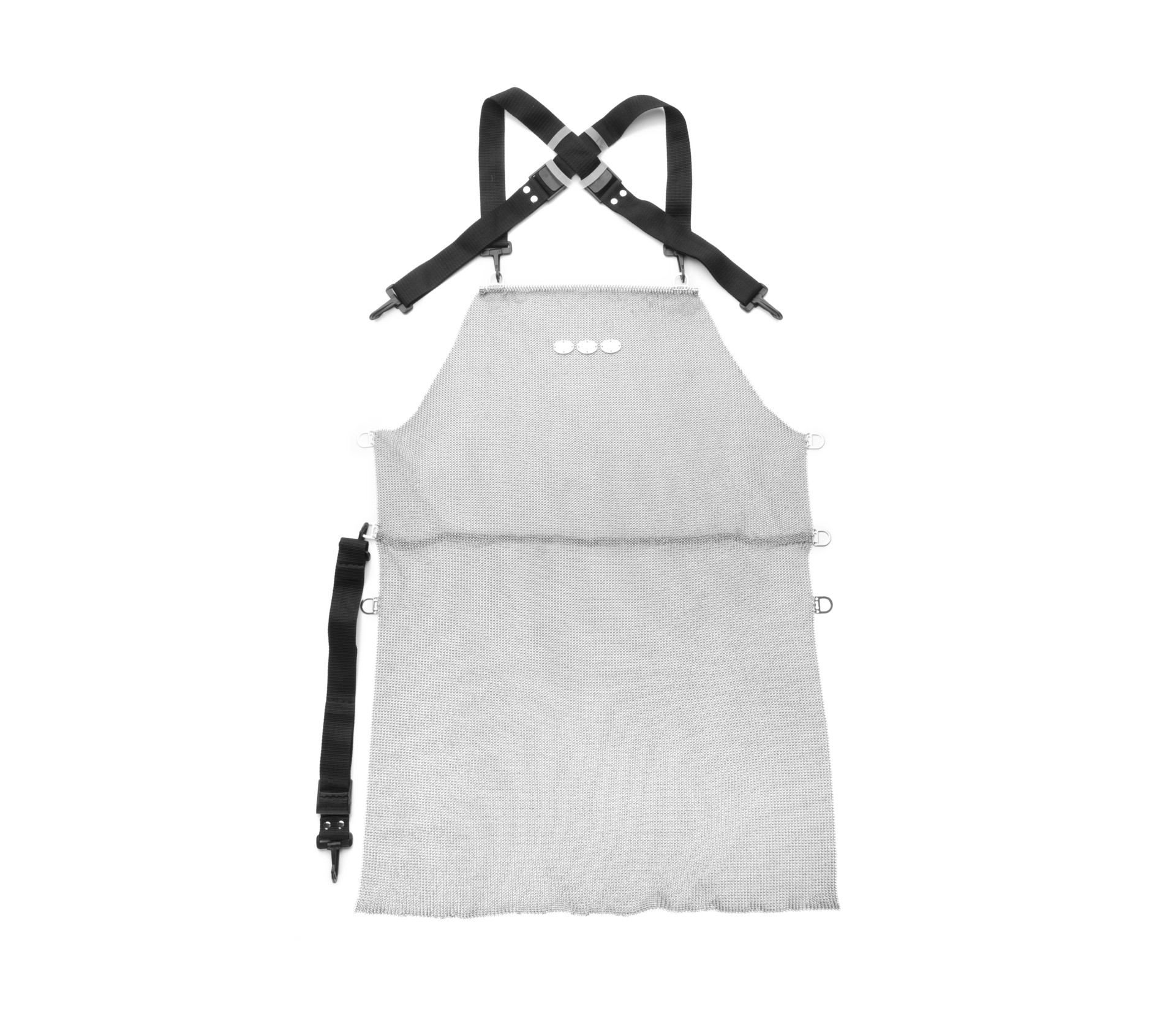 Avental Cota de Malha 80x55 cm para Proteção de Corte Profissional