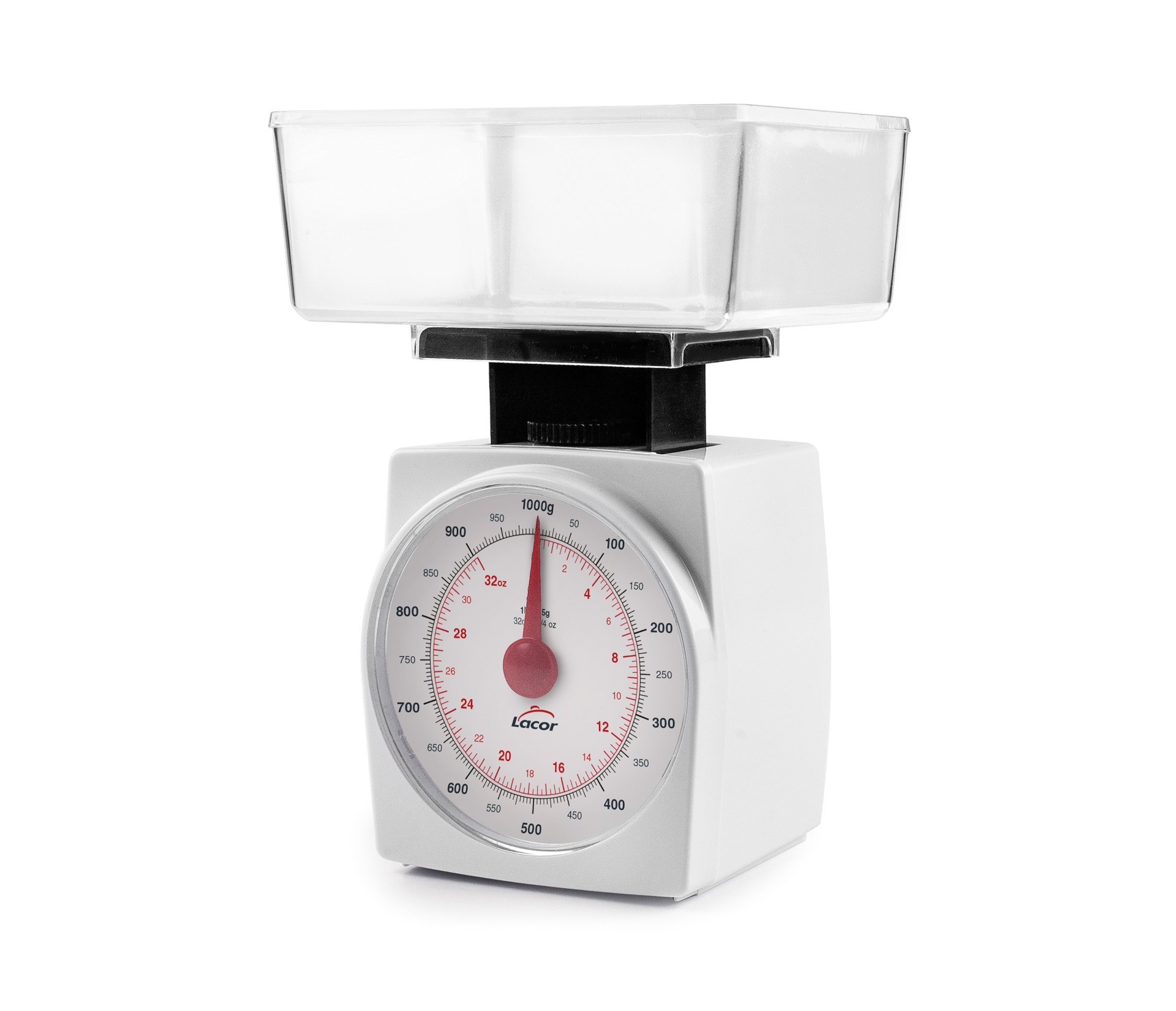 Balança de Cozinha Analógica 1 kg com Taça Removível