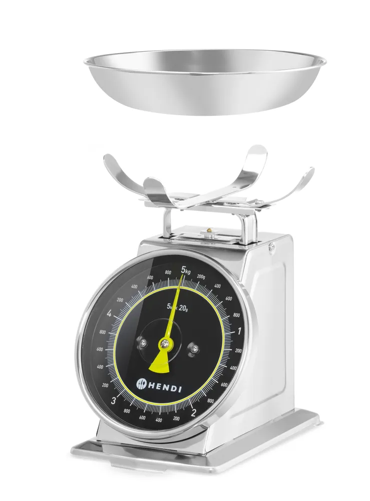 Balança Mecânica de Cozinha 5 kg, Aço Inoxidável