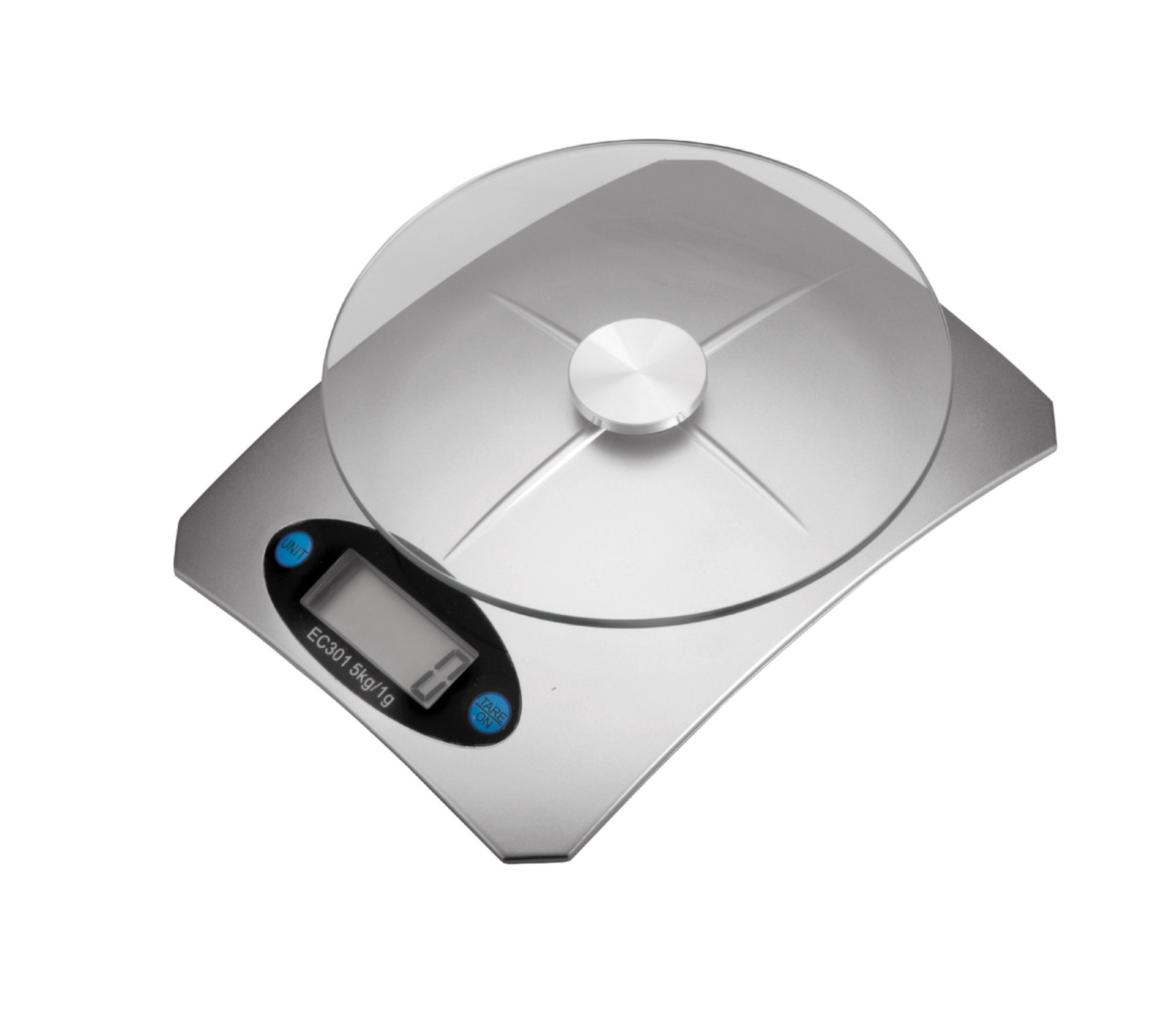 Balança de Mesa Digital em Vidro 5 kg para Cozinha Profissional
