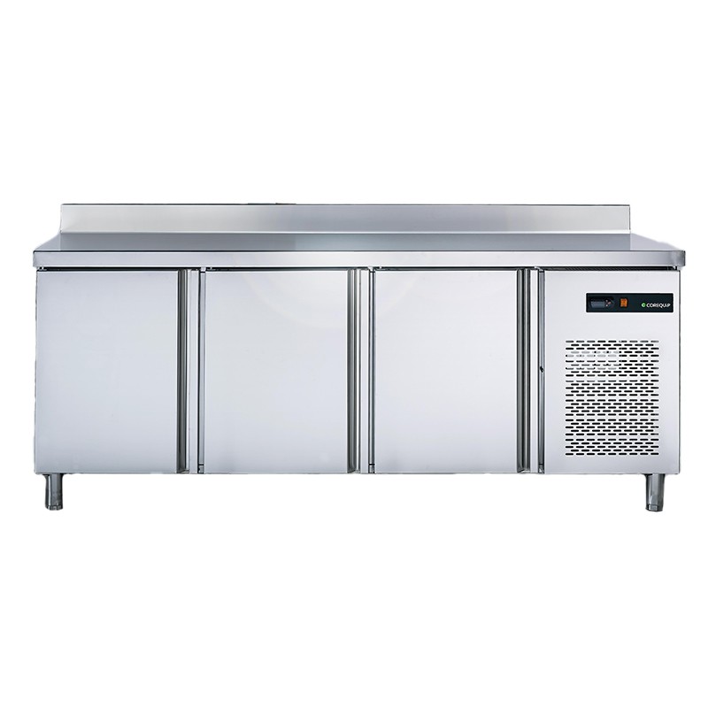 Balcão Refrigerado de Congelação 3 Portas Inox