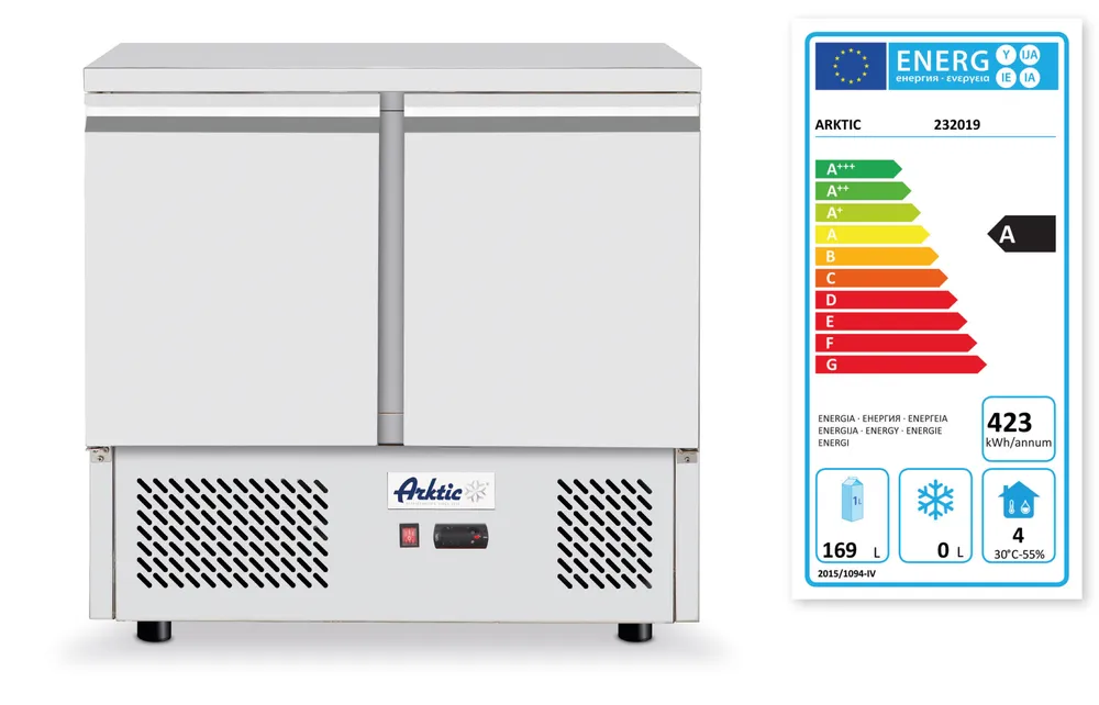 Balcão Refrigerado 2 Portas Linha 700 - 900mm, 220W