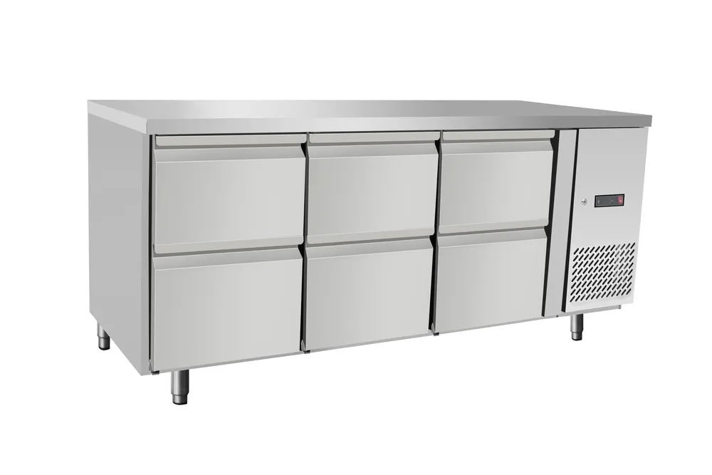 Balcão Refrigerado 6 Gavetas 420L Linha 700