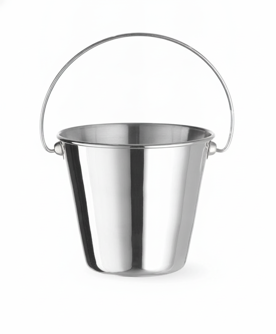 Balde Aço Inoxidável ⌀90x85mm para Snacks e Molhos