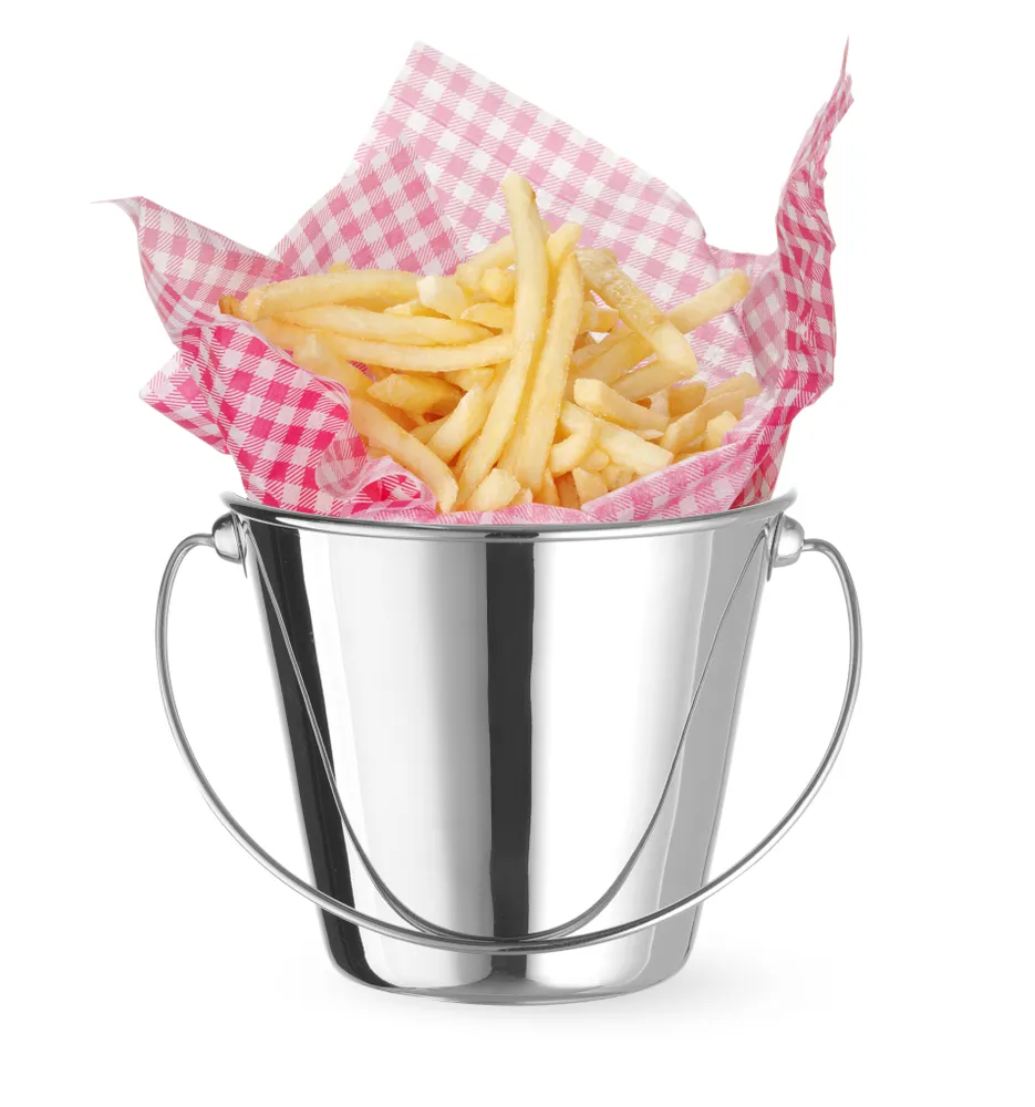 Balde Inox Pequeno ⌀75x(A)66mm para Snacks e Molhos