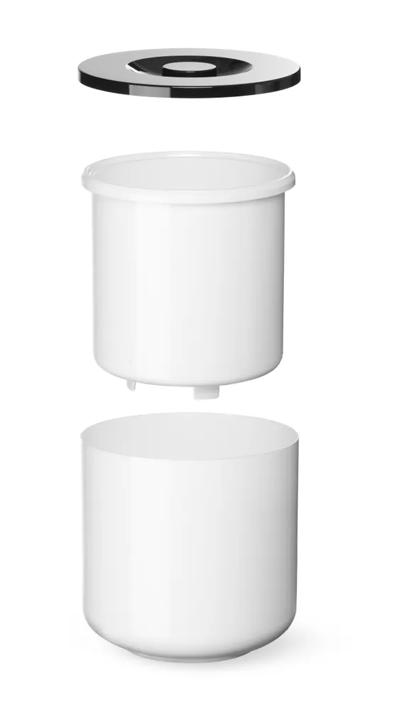 Balde de Gelo Isolado 10L Branco – Ø292x(A)220mm para Bar