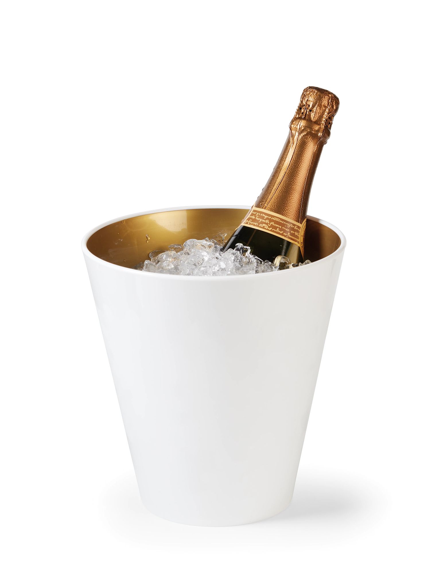 Balde de Gelo Bicolor Plástico 4L - Diâmetro 190mm