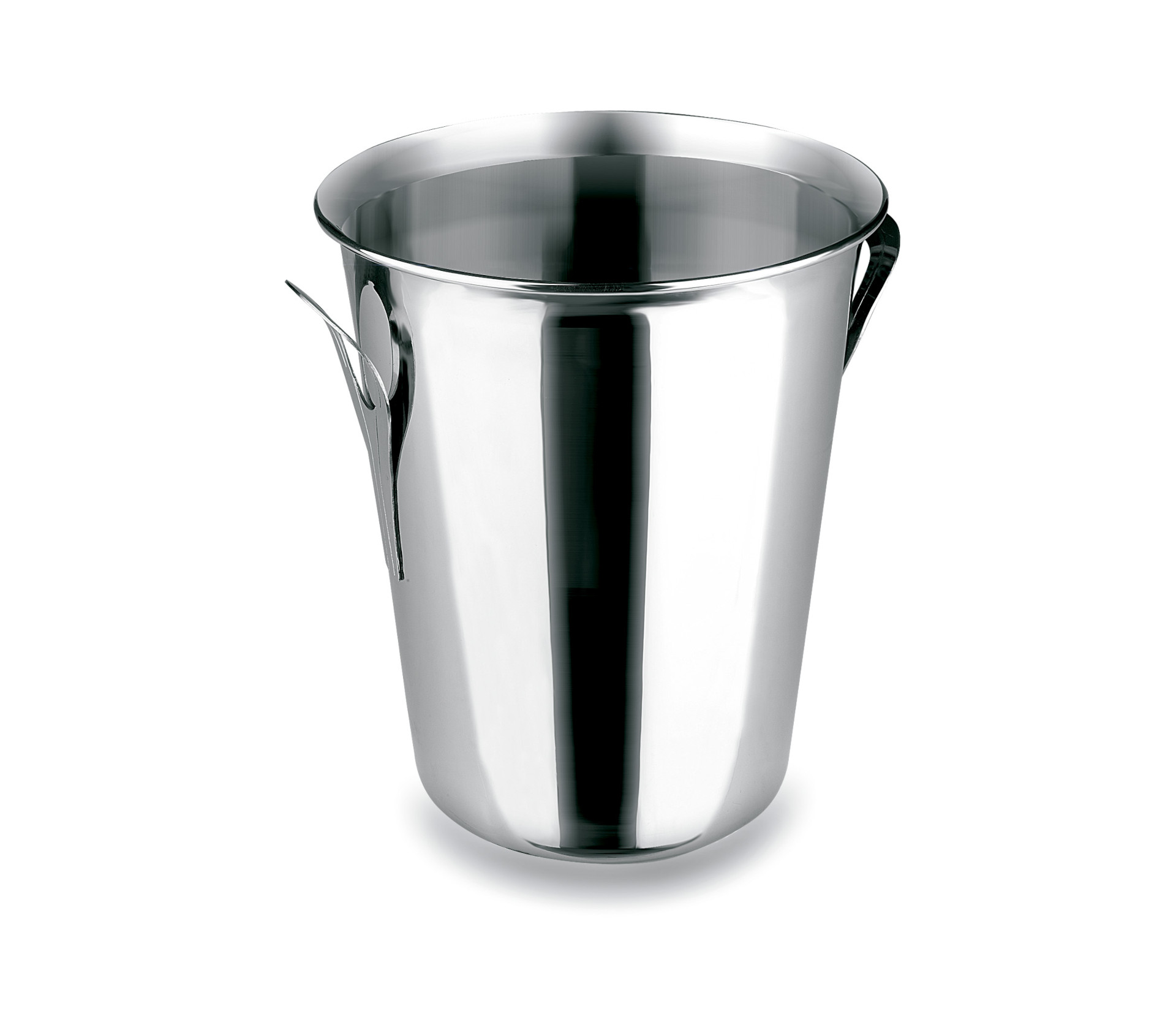 Balde de Gelo Cónico Inox com Alças Soldadas 20 cm