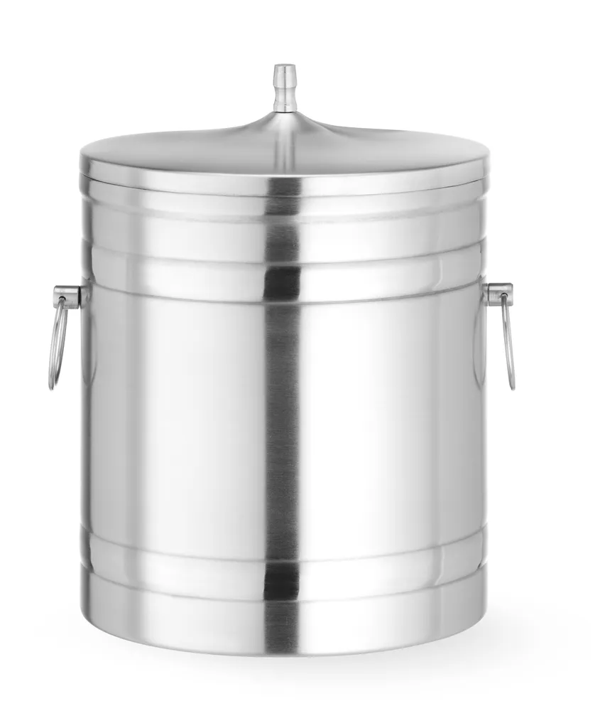 Balde de Gelo Parede Dupla 5L, Aço Inoxidável ⌀200mm