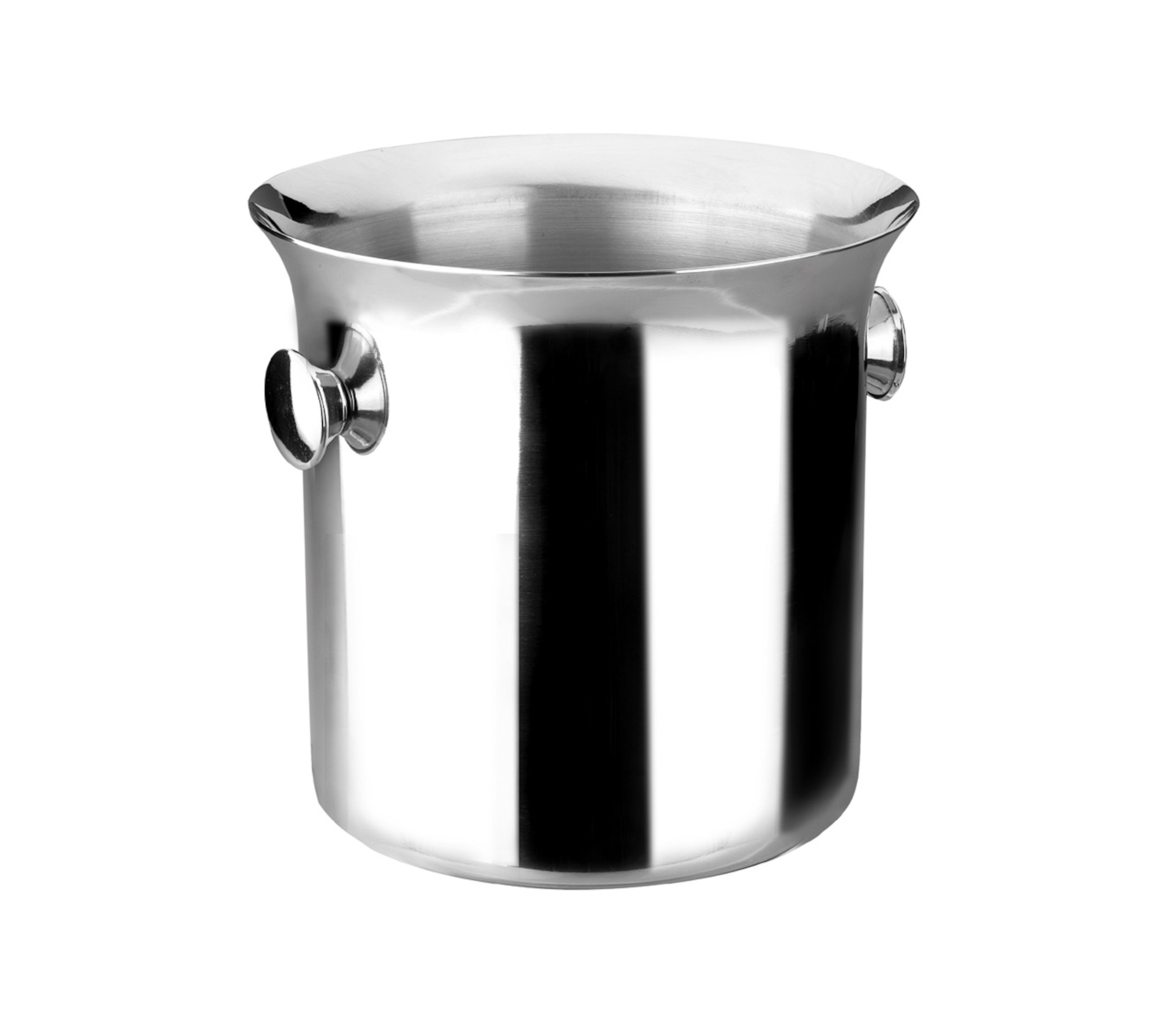 Balde de Gelo para Garrafas em Aço Inoxidável 18/10 - 22 cm
