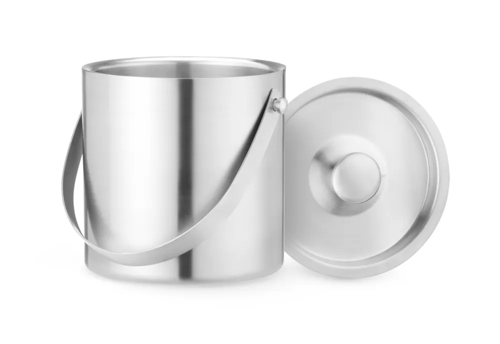 Balde de Gelo 2L Aço Inoxidável Parede Dupla Ø153mm