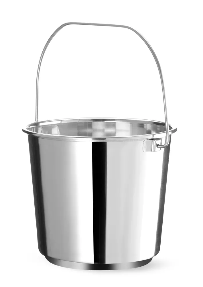 Balde Inox 10L com Bico para Uso Profissional
