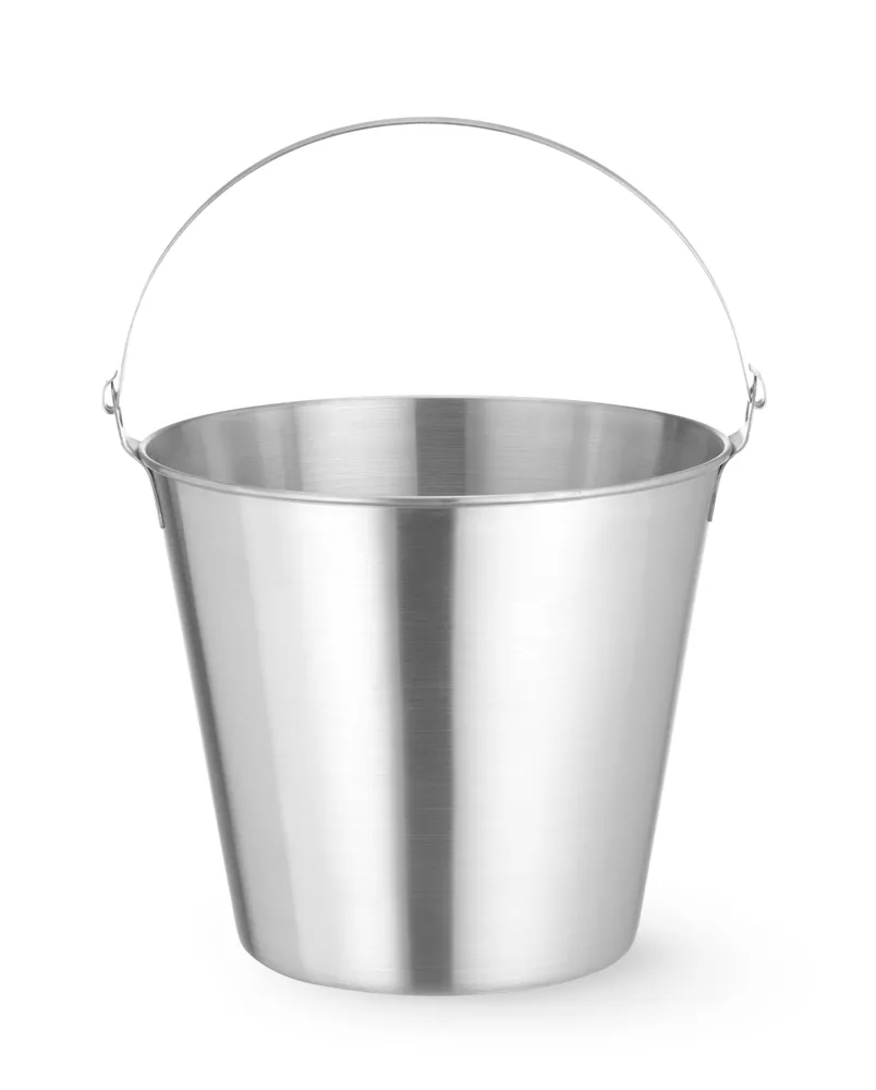 Balde de Cozinha Profissional 12L, Aço Inoxidável ⌀310mm