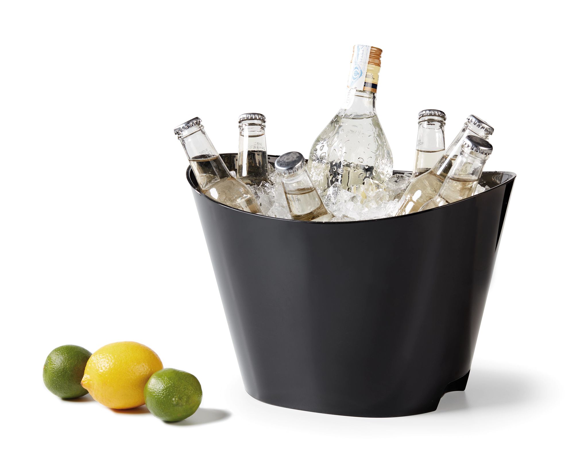 Balde de Gelo Oval Plástico 32 cm para Garrafas