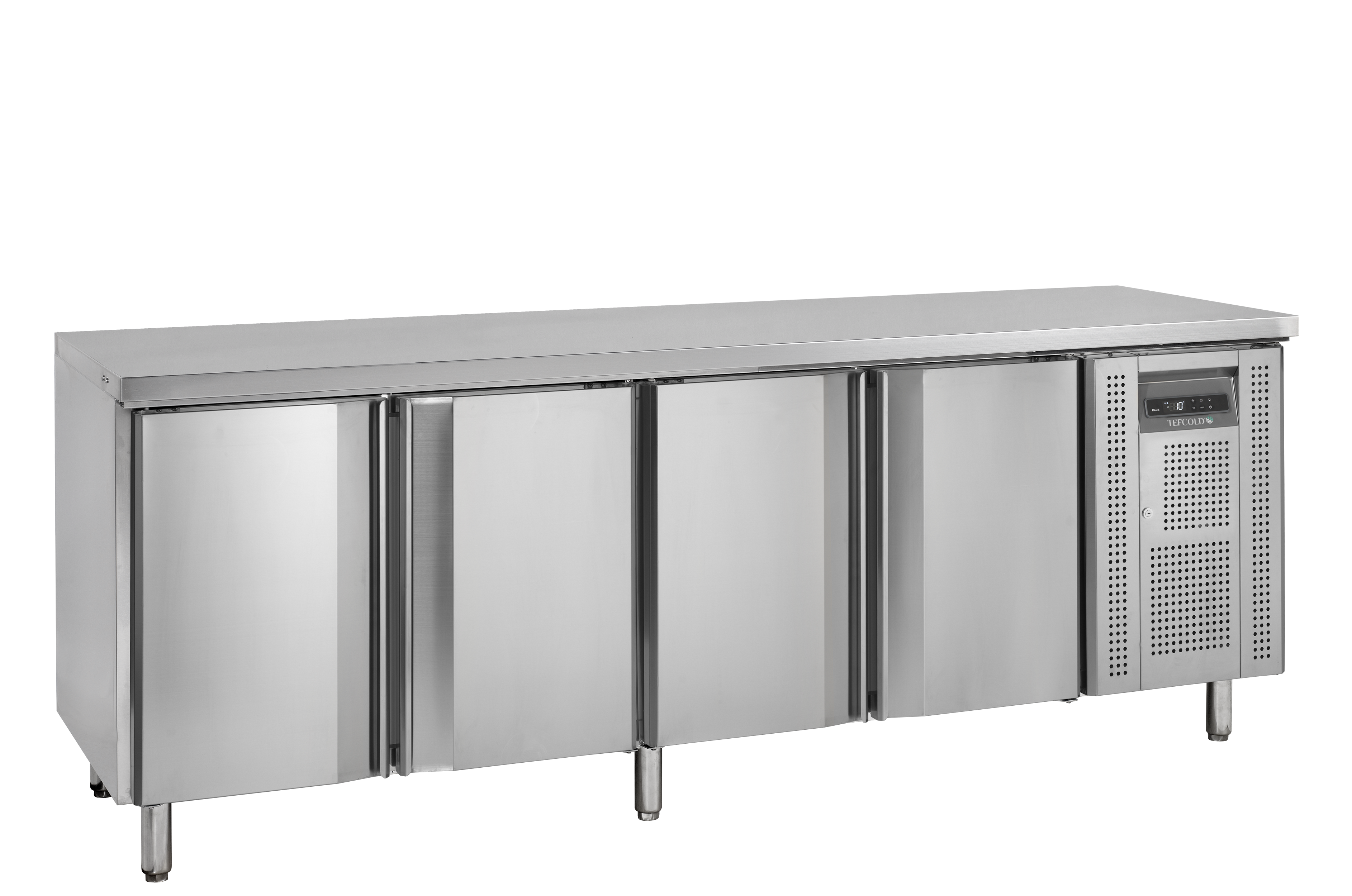 Bancada Congeladora GN1/1 4 Portas Inox Linha 700
